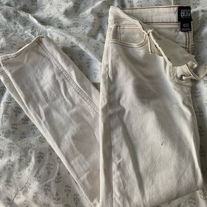 Urban Outfitters White Lace up jeans